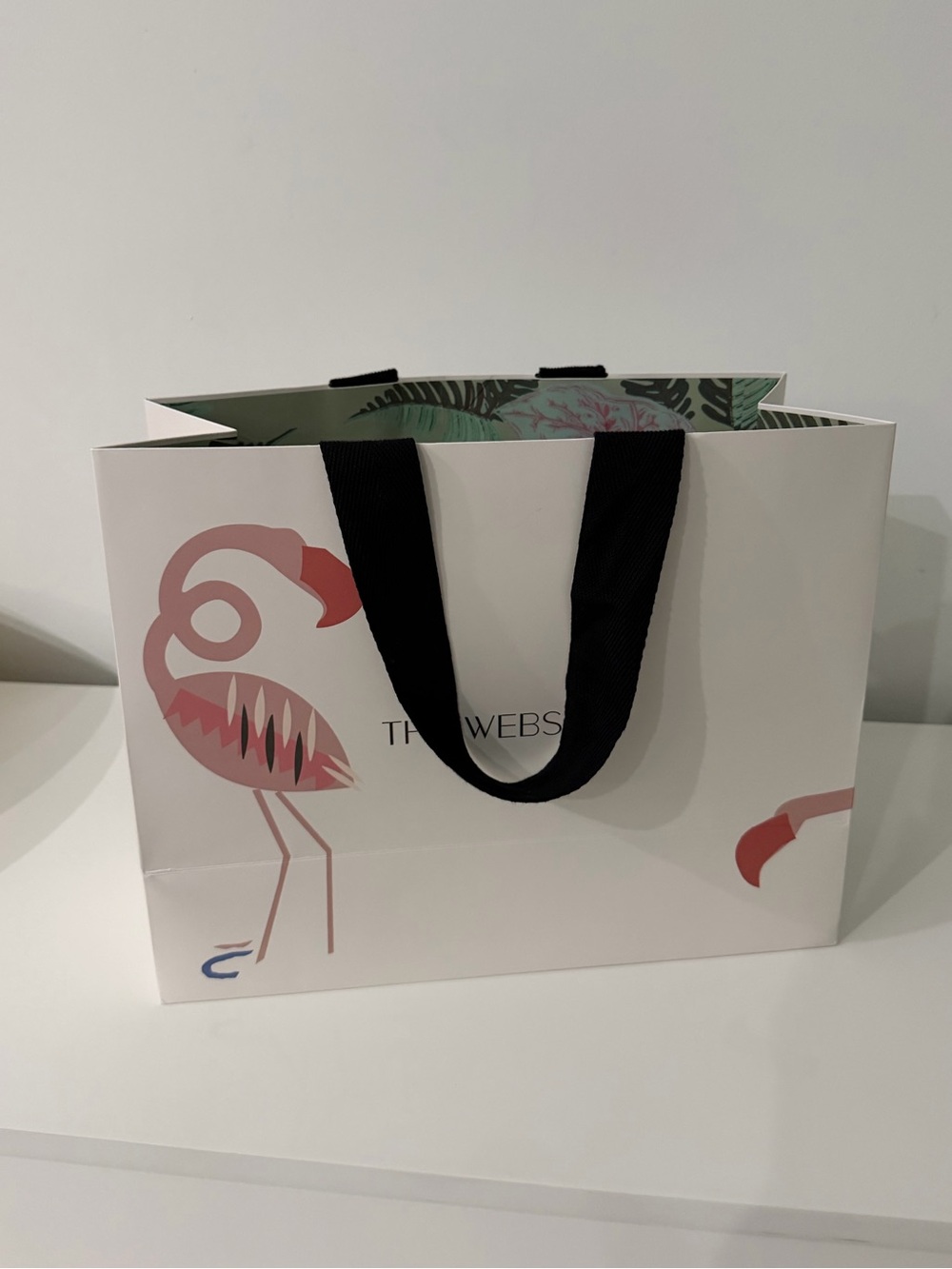 The Webster Flamingo Shopping Bag